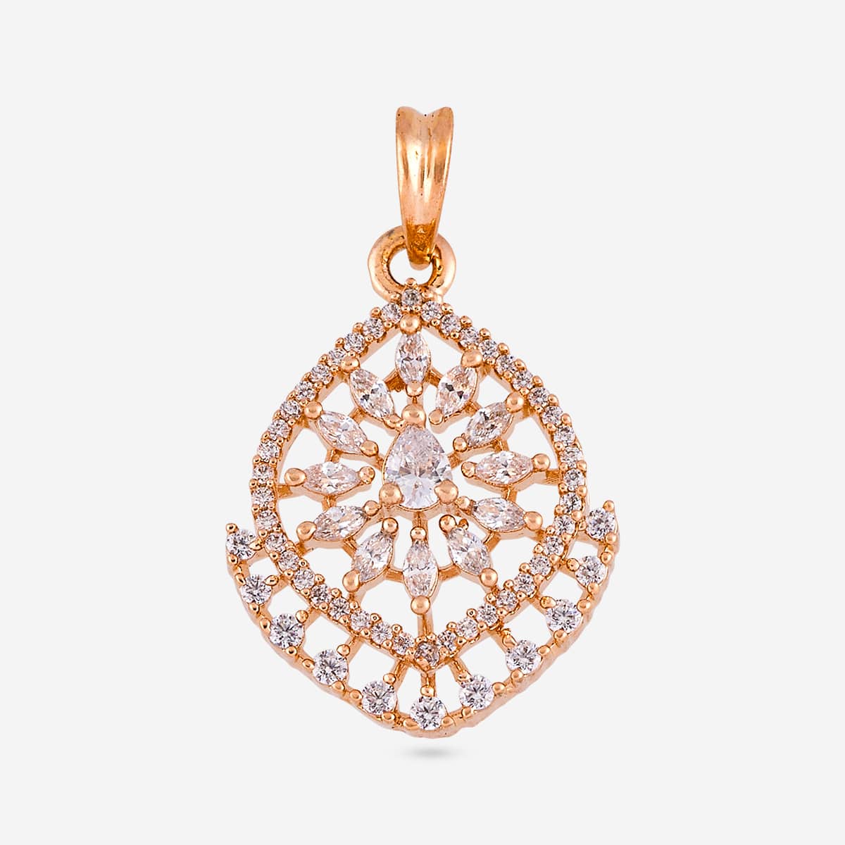 Zircon Pendant Set Zircon Pendant Earring 198838