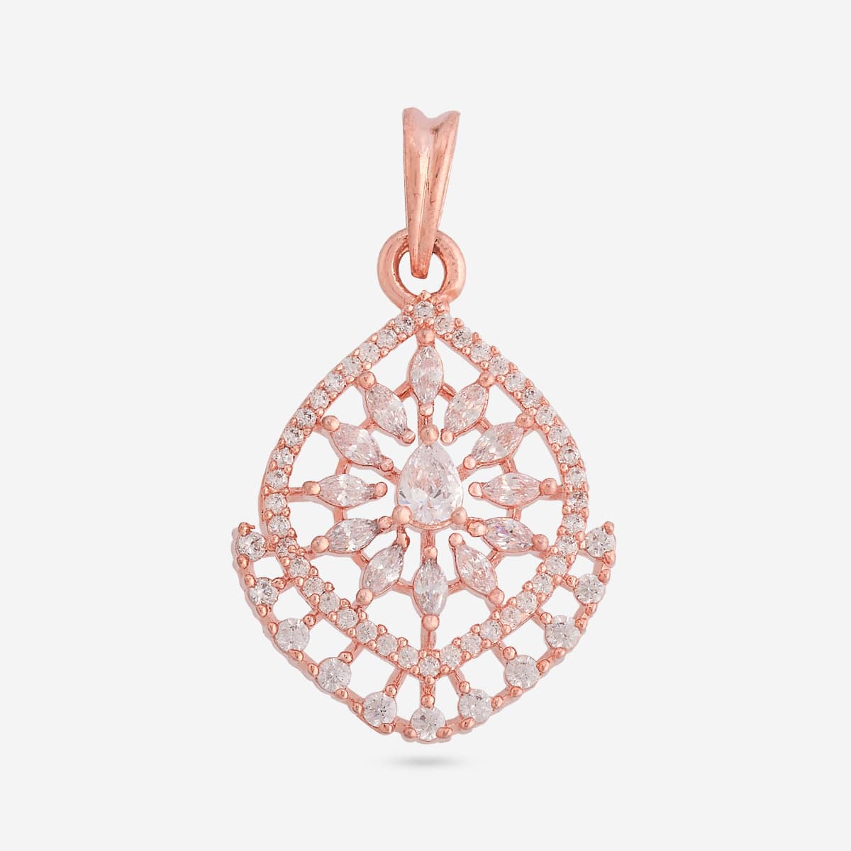 Zircon Pendant Set Zircon Pendant Earring 198838