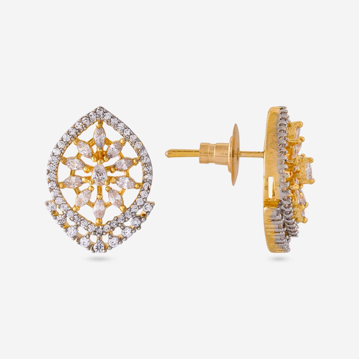 Zircon Pendant Set Zircon Pendant Earring 198838
