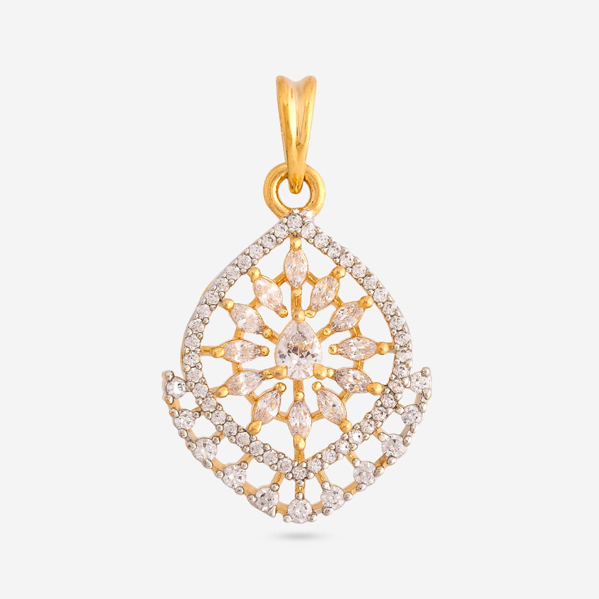 Zircon Pendant Set Zircon Pendant Earring 198838
