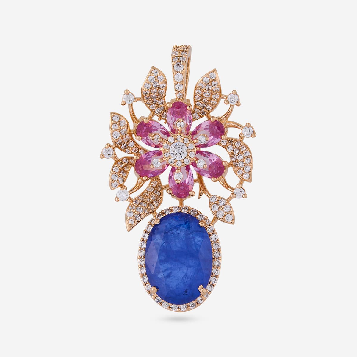 Zircon Pendant Set Zircon Pendant Earring 198952