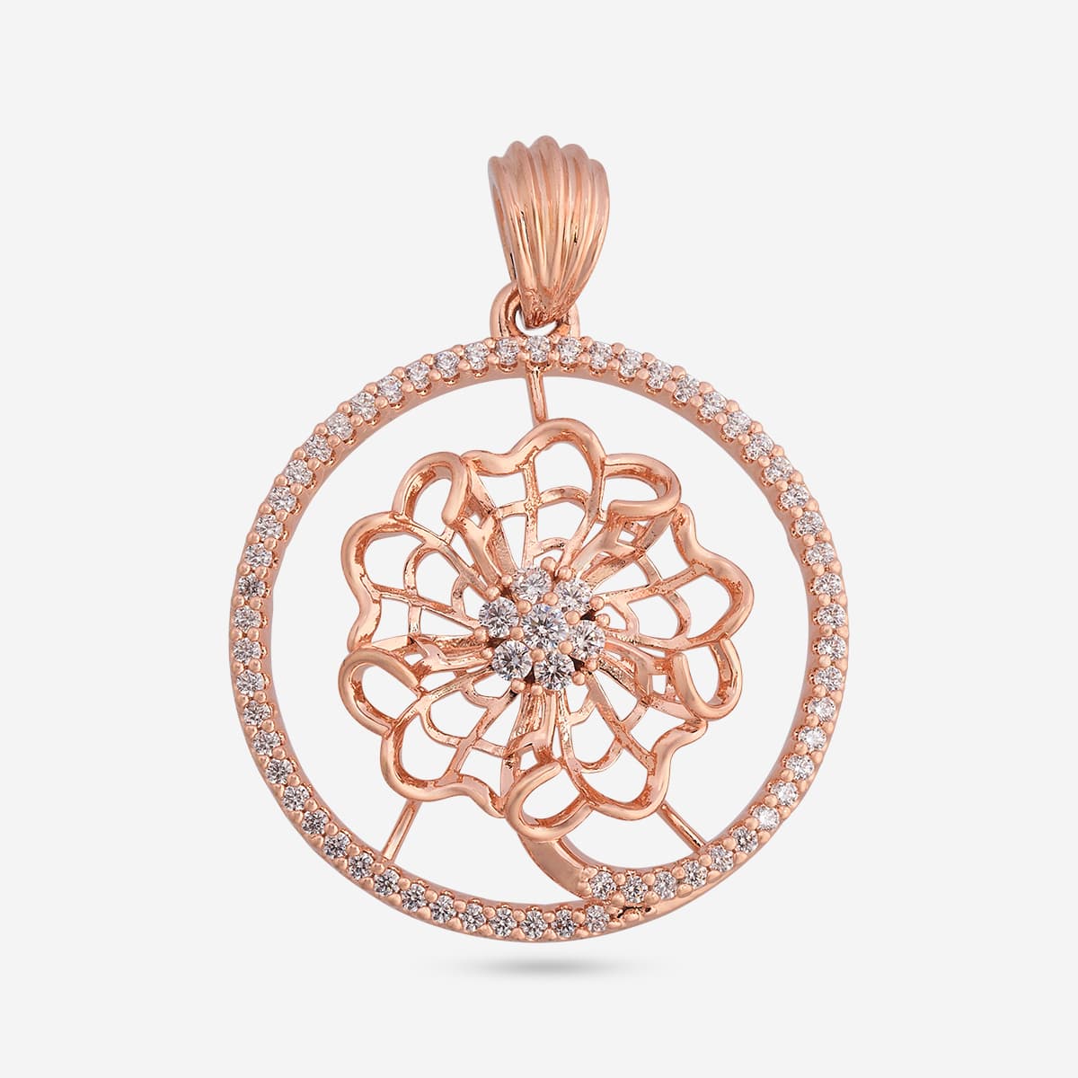 Zircon Pendant Set Zircon Pendant Earring 199570