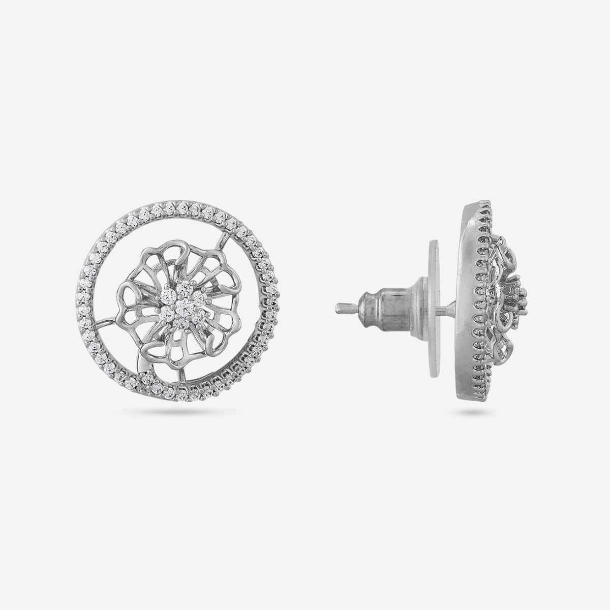 Zircon Pendant Set Zircon Pendant Earring 199570