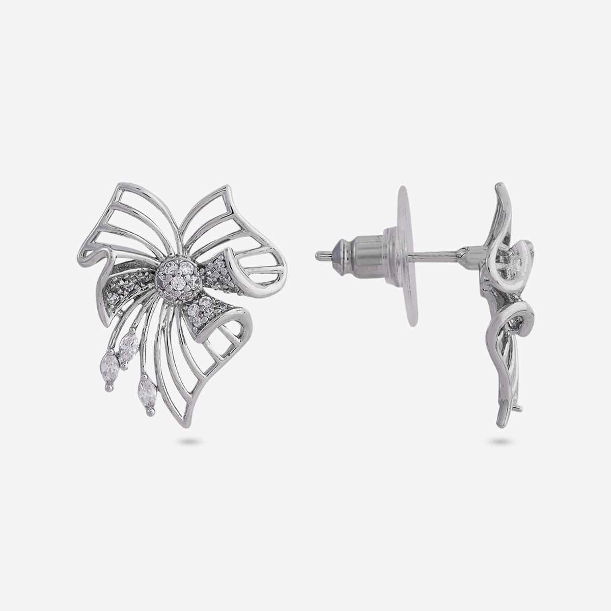 Zircon Pendant Set Zircon Pendant Earring 199571
