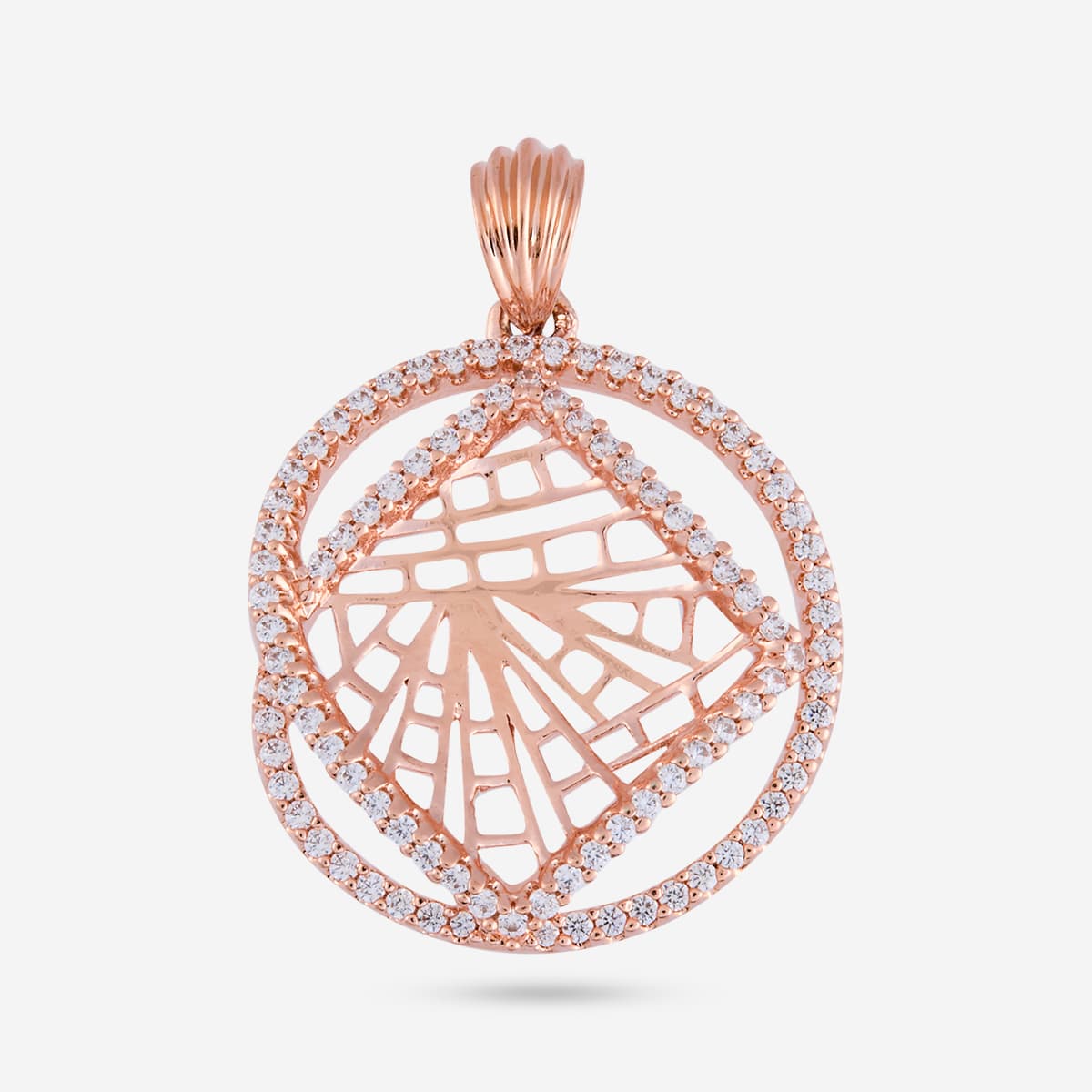 Zircon Pendant Set Zircon Pendant Earring 199573