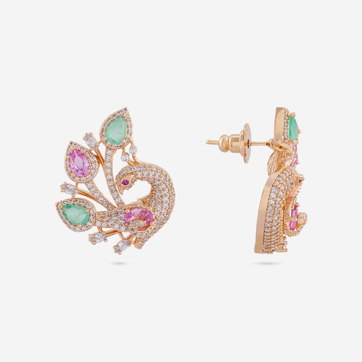 Zircon Pendant Set Zircon Pendant Earring 200263