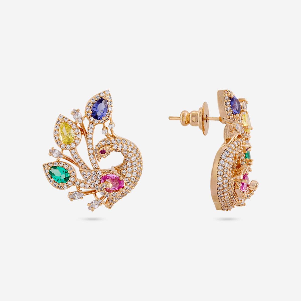 Zircon Pendant Set Zircon Pendant Earring 200263