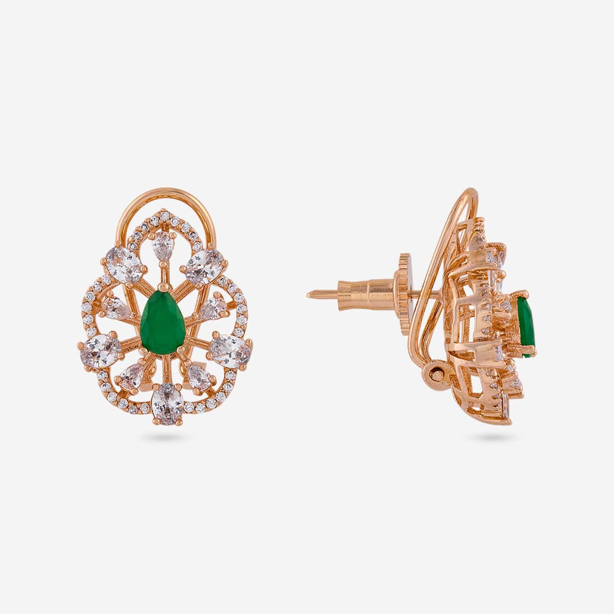 Zircon Pendant Set Zircon Pendant Earring 200529