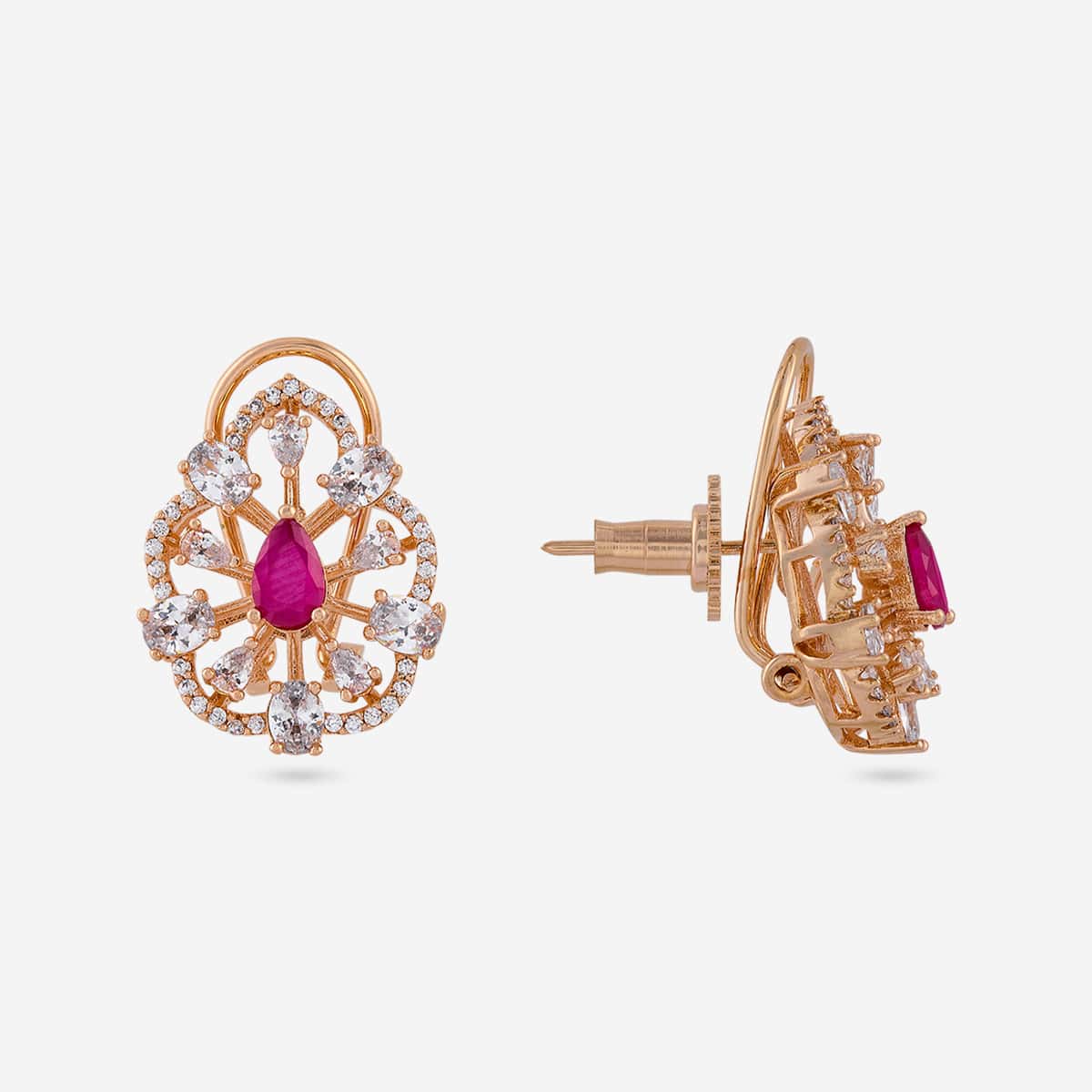 Zircon Pendant Set Zircon Pendant Earring 200529