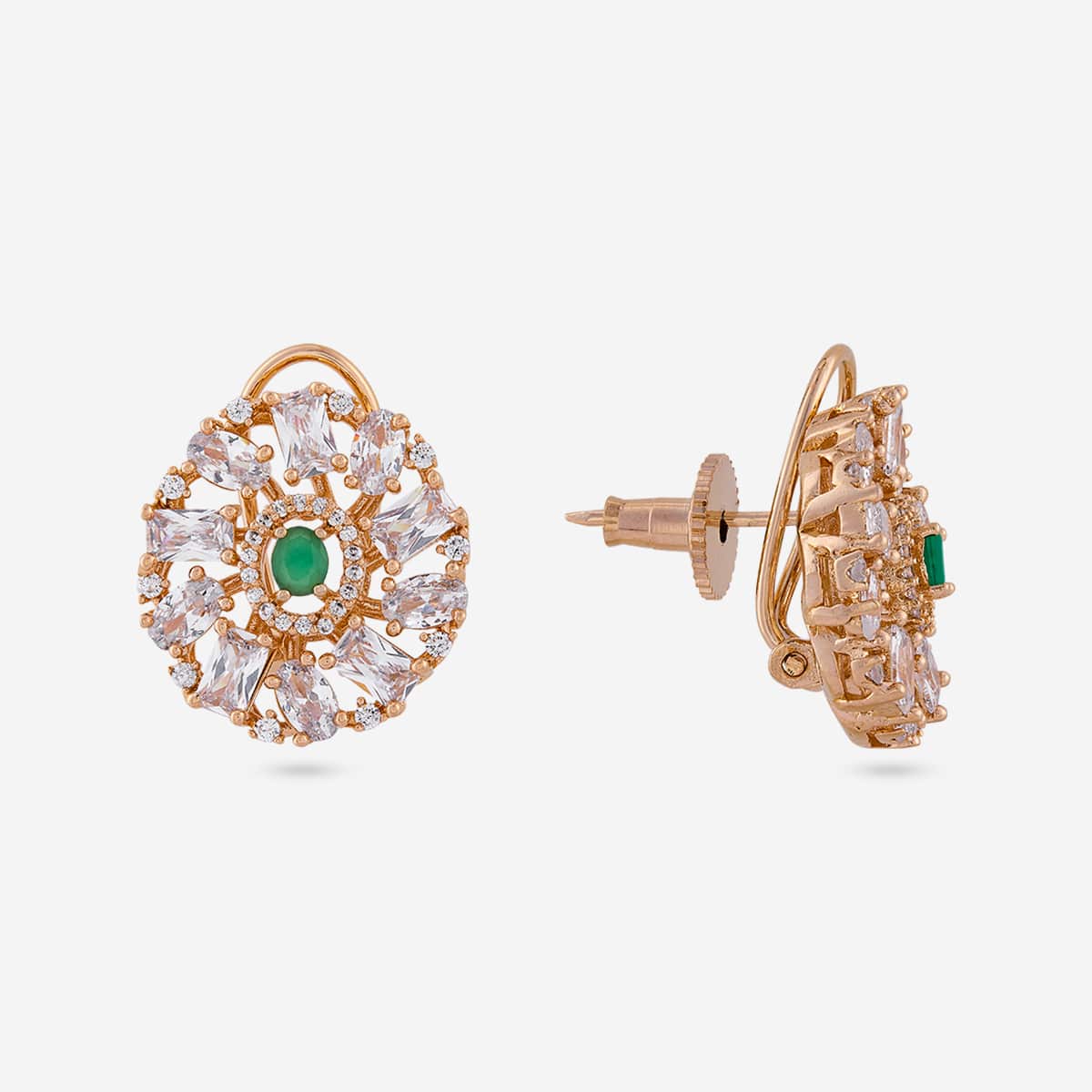 Zircon Pendant Set Zircon Pendant Earring 200530