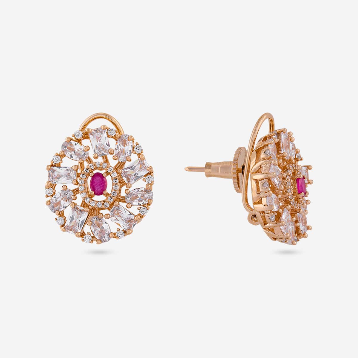 Zircon Pendant Set Zircon Pendant Earring 200530