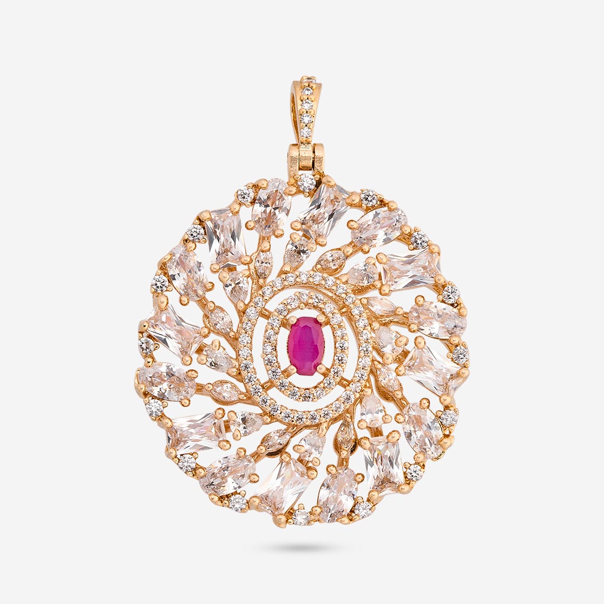 Zircon Pendant Set Zircon Pendant Earring 200530