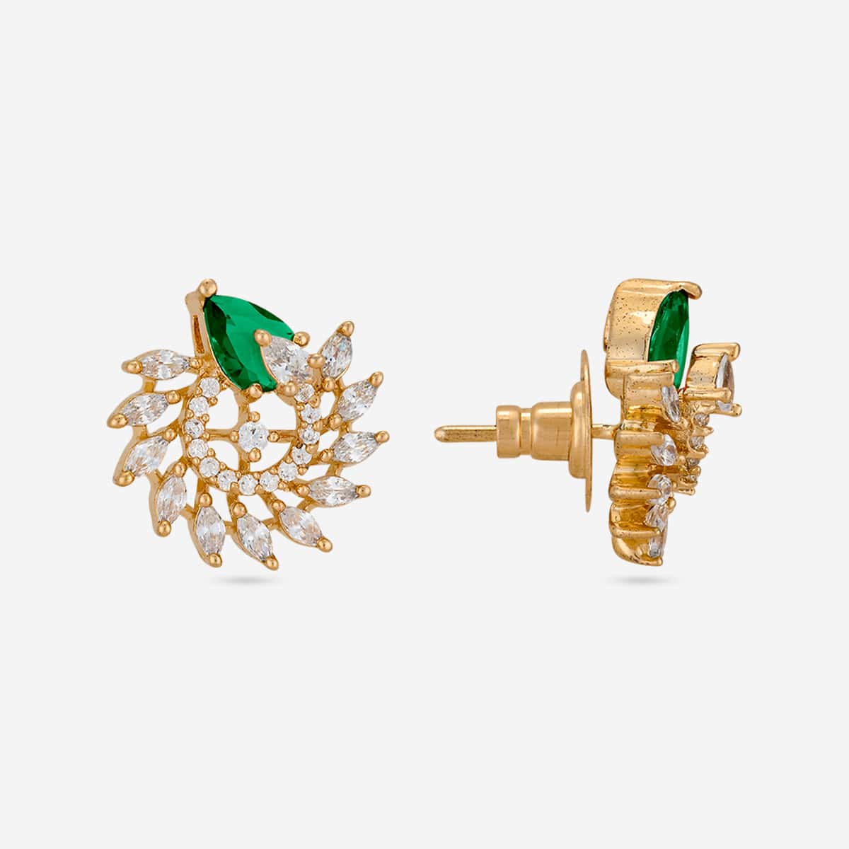 Zircon Pendant Set Zircon Pendant Earring 200539