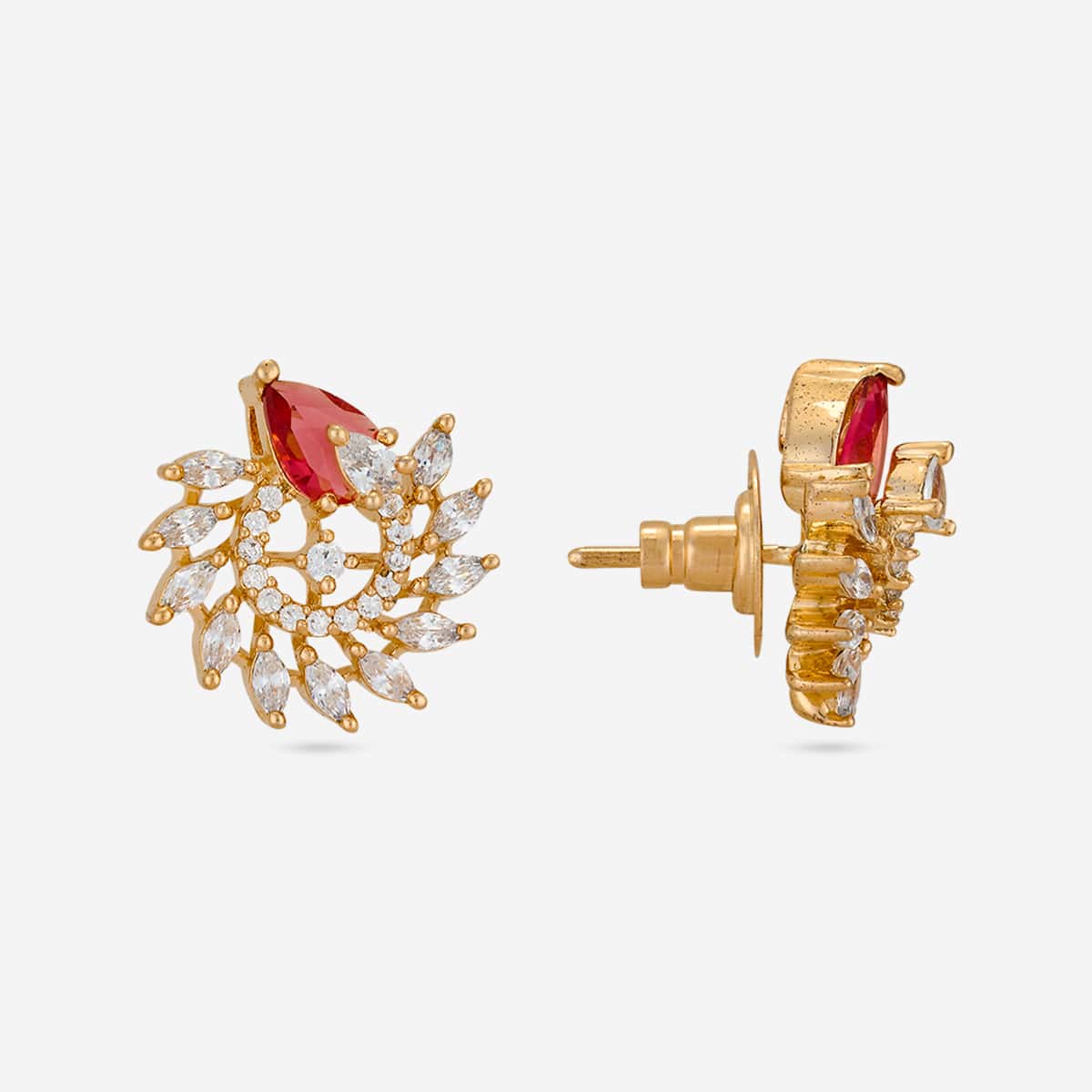 Zircon Pendant Set Zircon Pendant Earring 200539