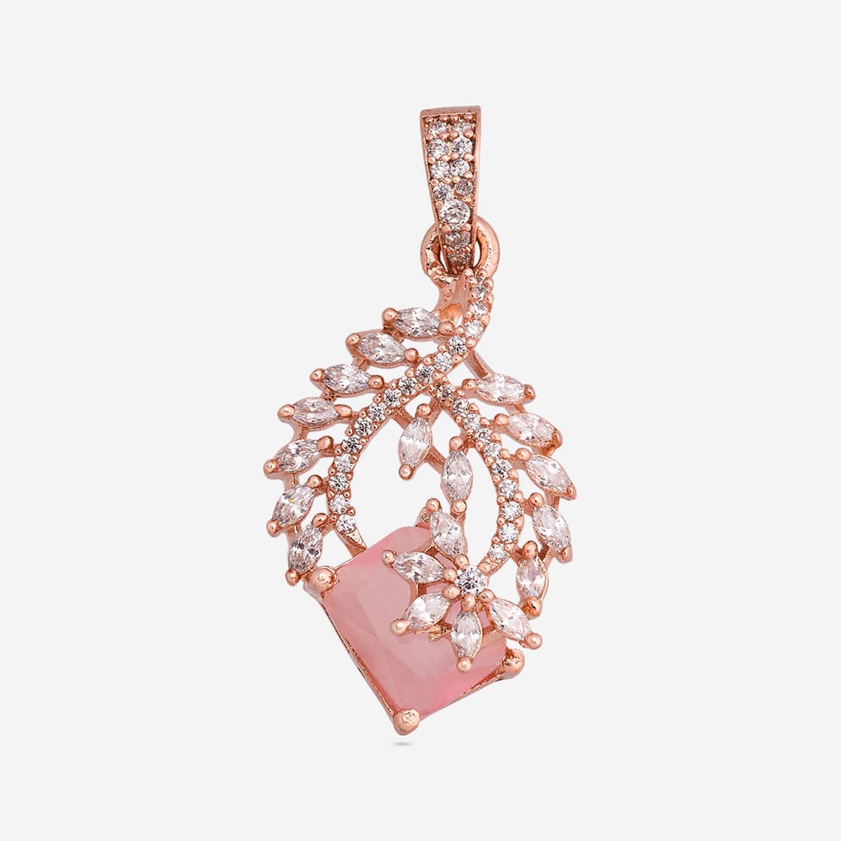 Zircon Pendant Set Zircon Pendant Earring 200540