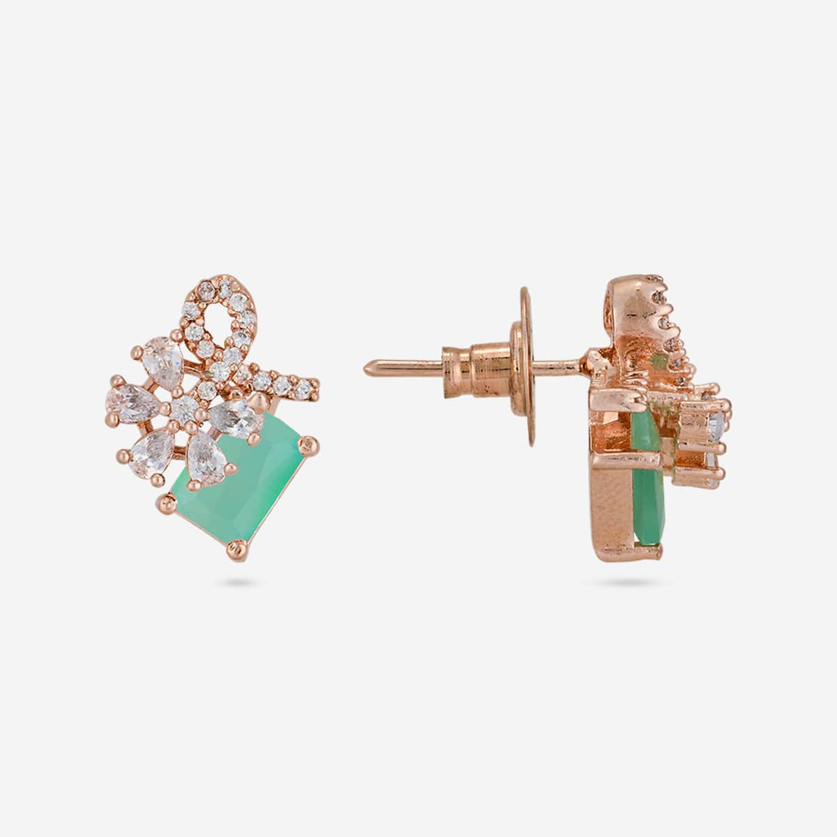 Zircon Pendant Set Zircon Pendant Earring 200541