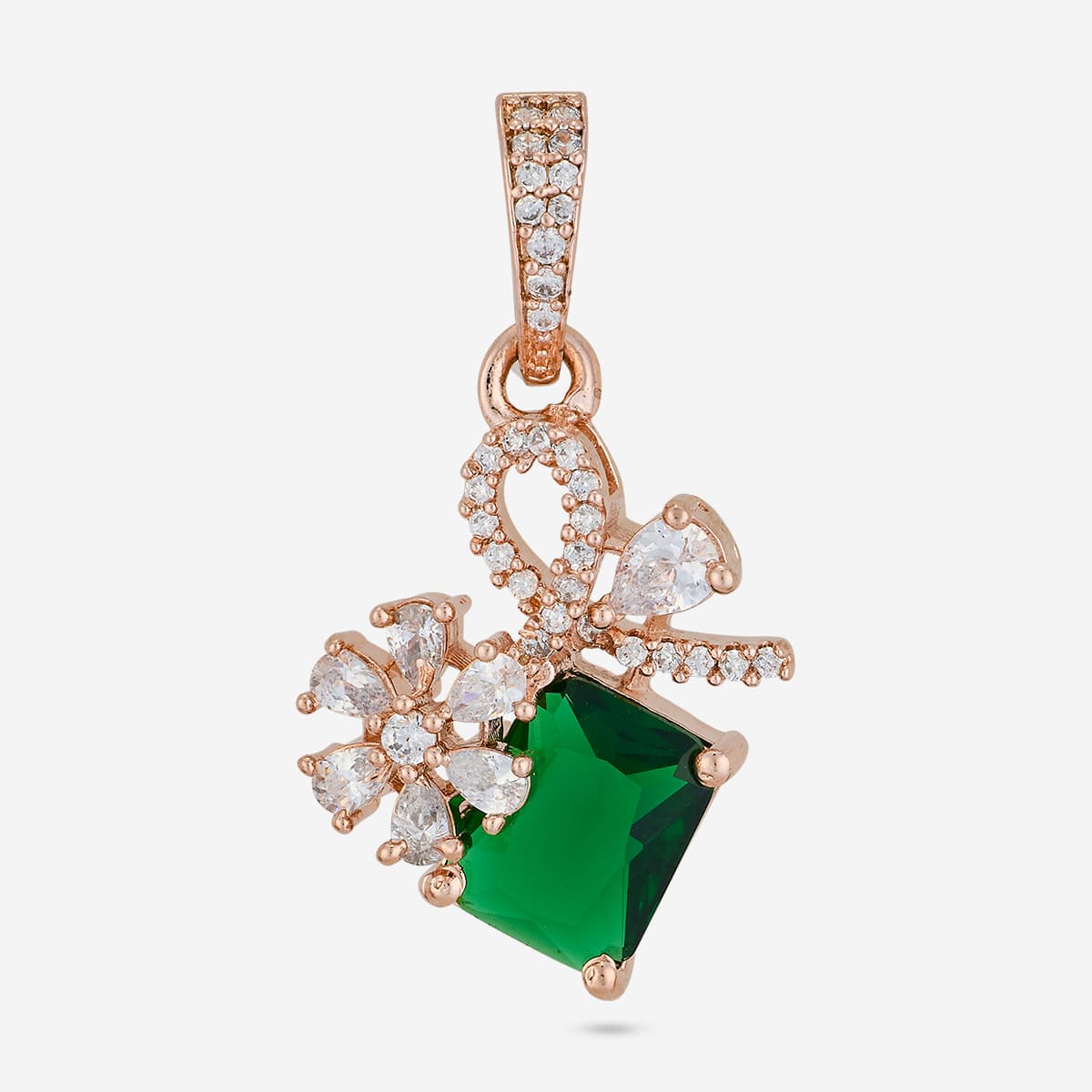 Zircon Pendant Set Zircon Pendant Earring 200541