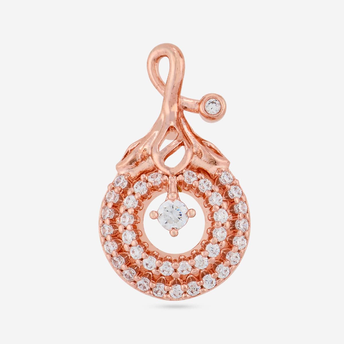 Zircon Pendant Set Zircon Pendant Earring 201398