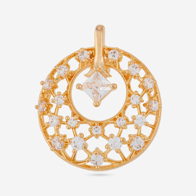 Zircon Pendant Set Zircon Pendant Earring 201399