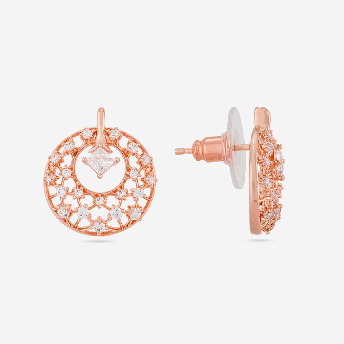 Zircon Pendant Set Zircon Pendant Earring 201399
