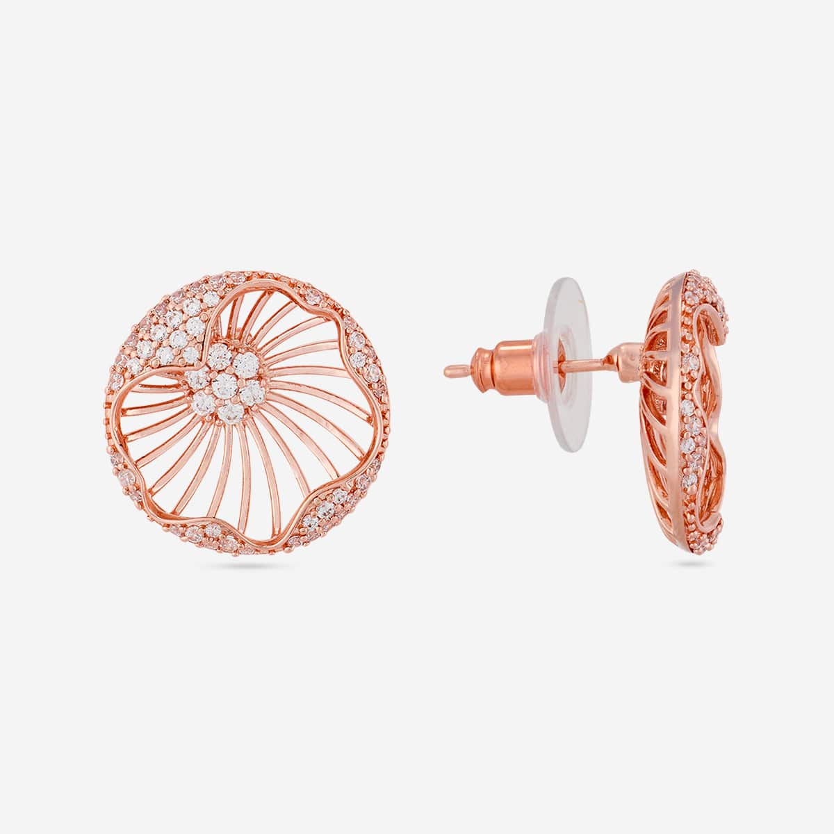 Zircon Pendant Set Zircon Pendant Earring 201401