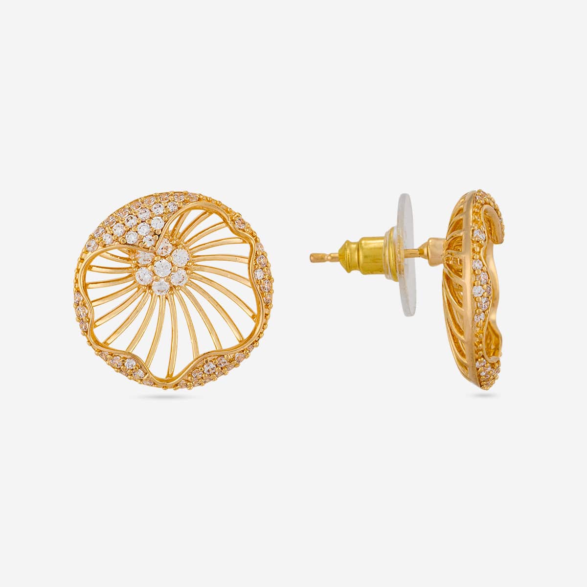 Zircon Pendant Set Zircon Pendant Earring 201401