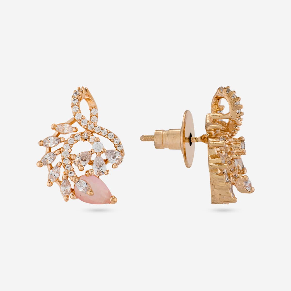 Zircon Pendant Set Zircon Pendant Earring 202364
