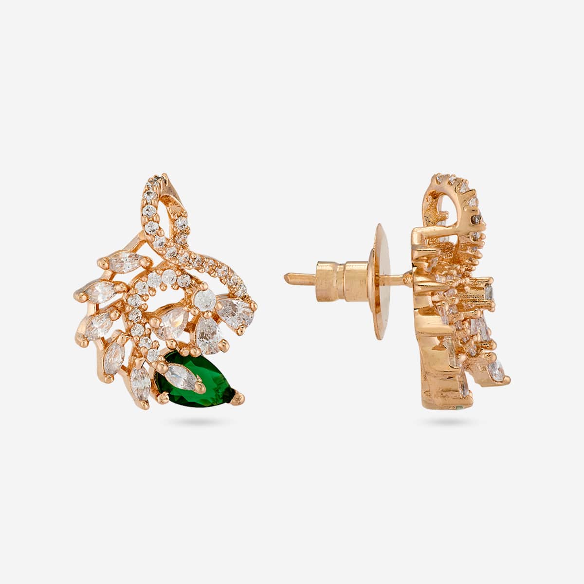 Zircon Pendant Set Zircon Pendant Earring 202364