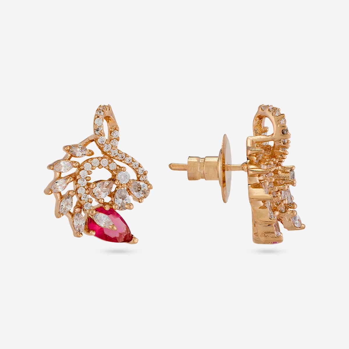 Zircon Pendant Set Zircon Pendant Earring 202364