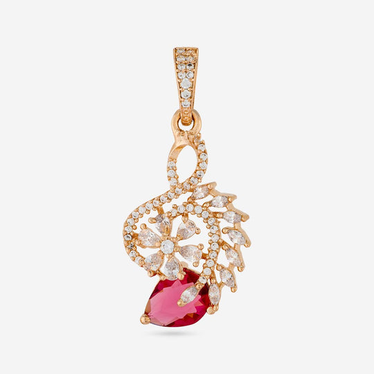 Zircon Pendant Set Zircon Pendant Earring 202364