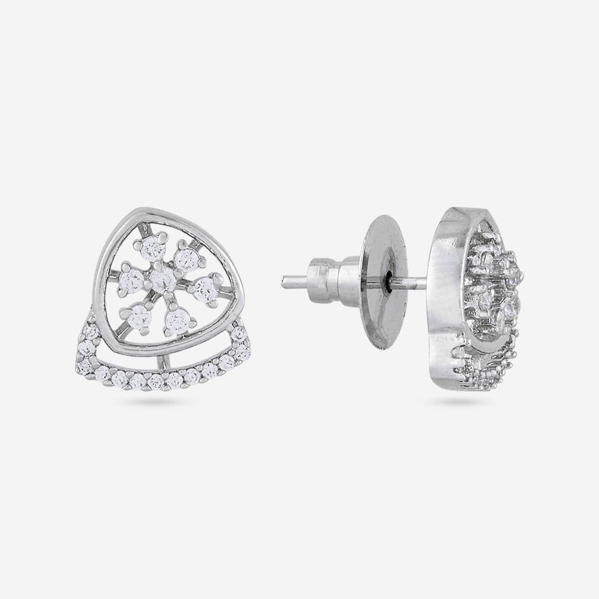 Zircon Pendant Set Zircon Pendant Earring 202366