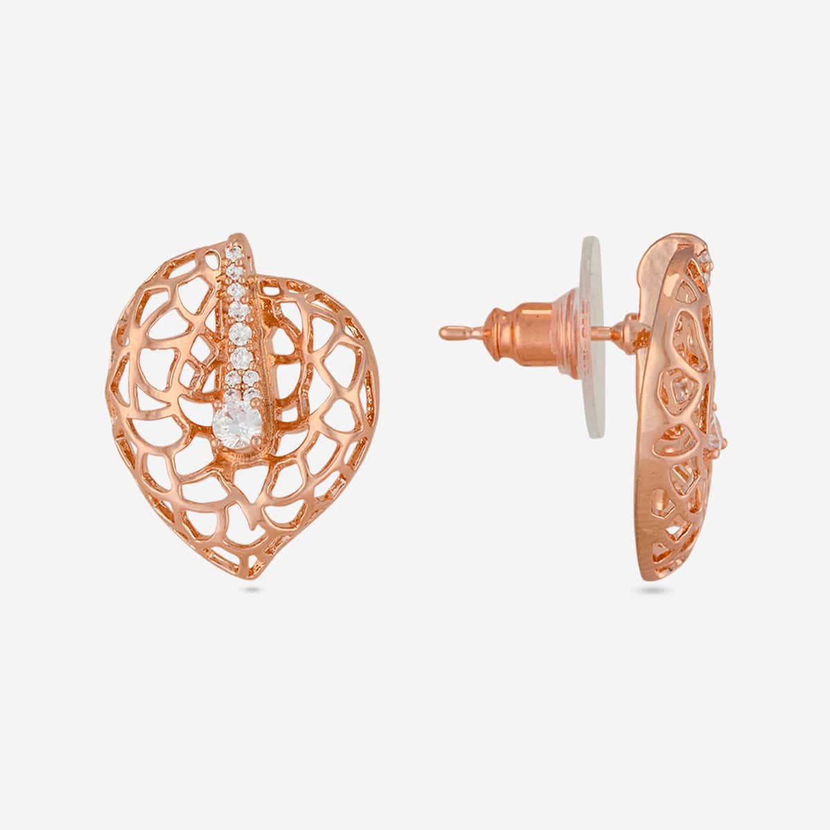 Zircon Pendant Set Zircon Pendant Earring 204637
