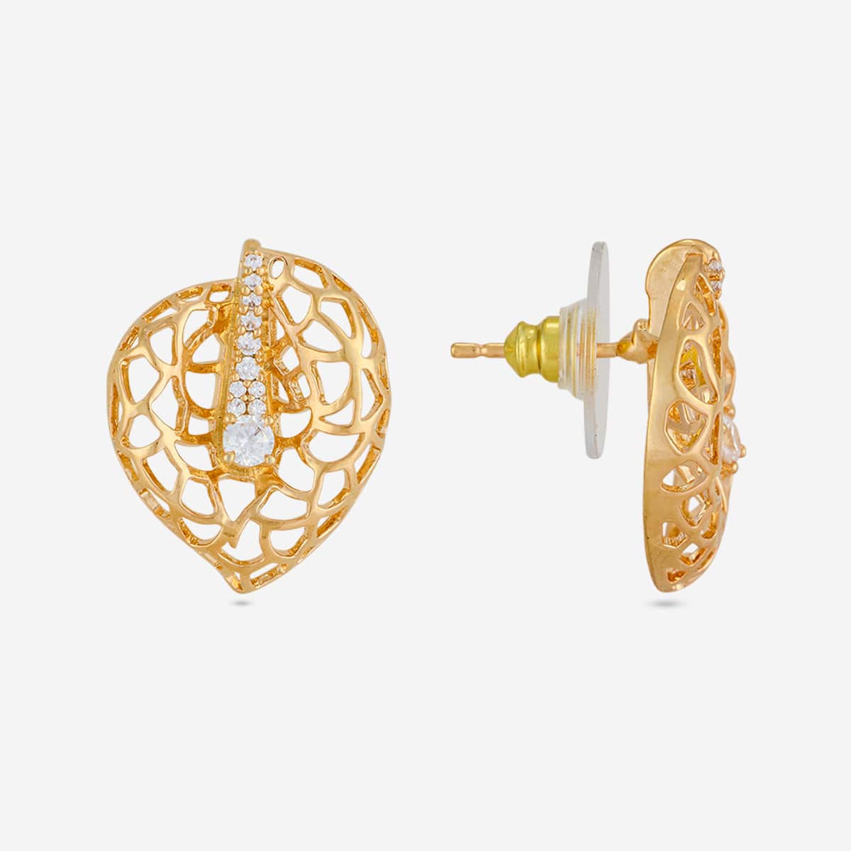 Zircon Pendant Set Zircon Pendant Earring 204637