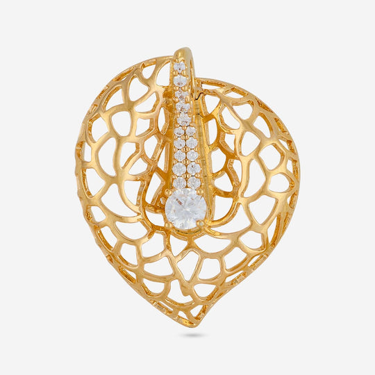 Zircon Pendant Set Zircon Pendant Earring 204637