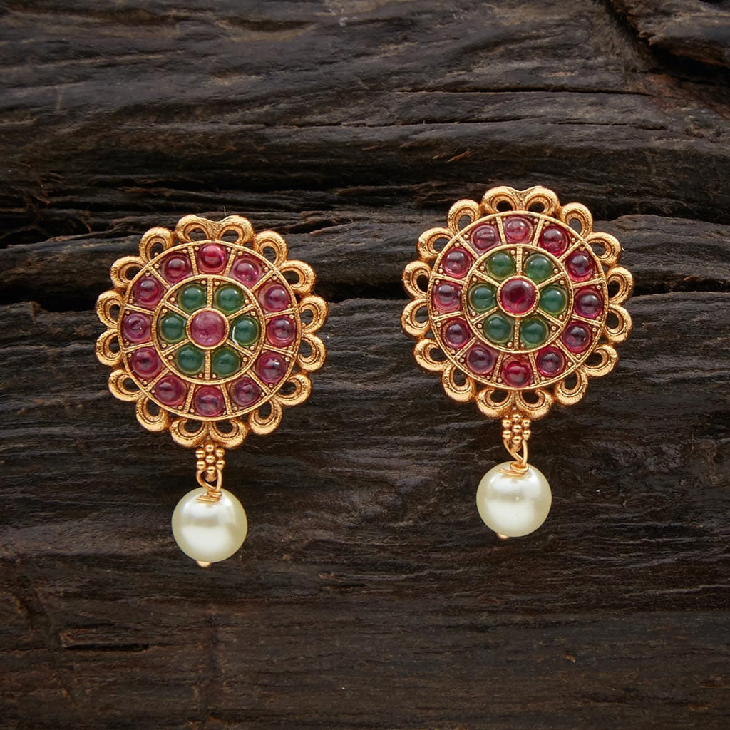 Kushal's Fashion Jewellery Antique Earring 134314