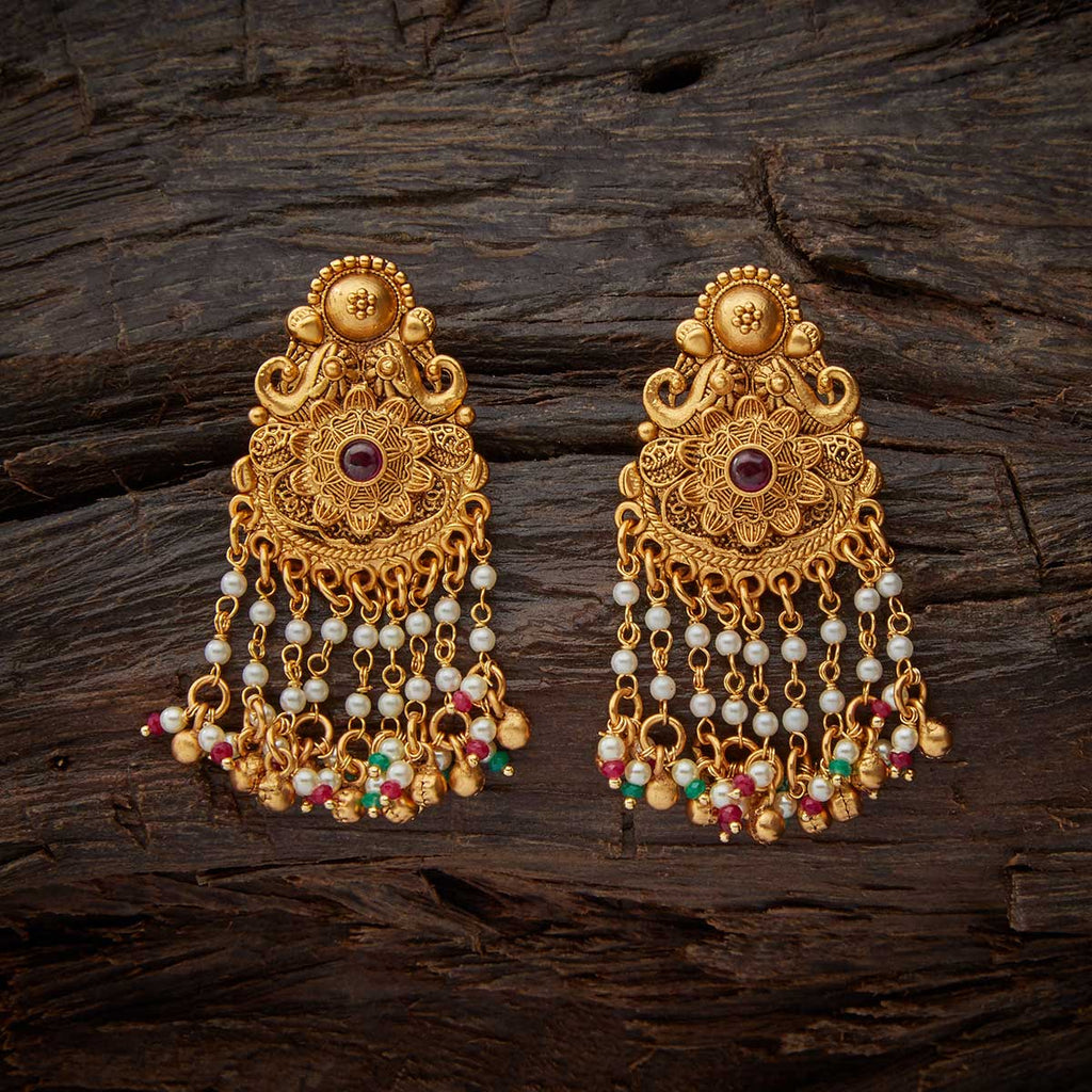 Kushal's Fashion Jewellery Antique Earring 137710