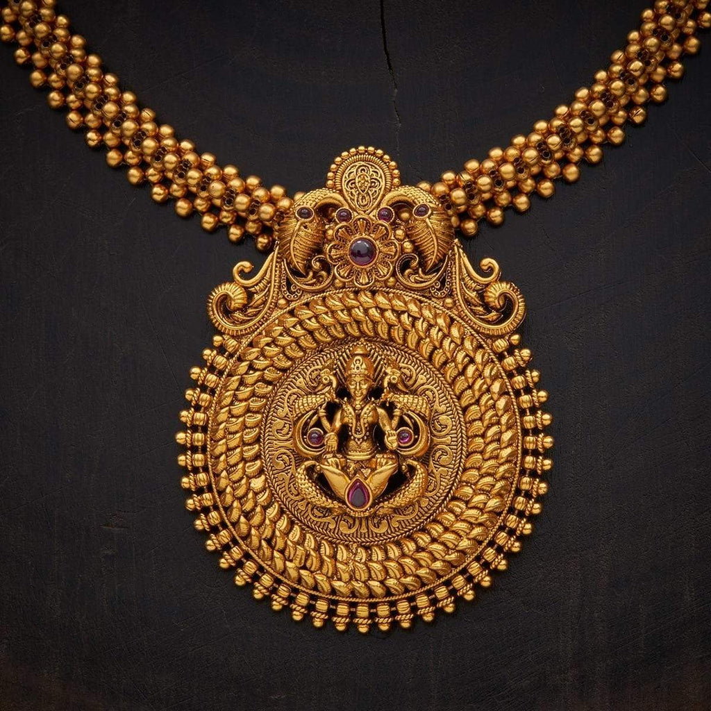 Kushal's Fashion Jewellery Antique Necklace 129827
