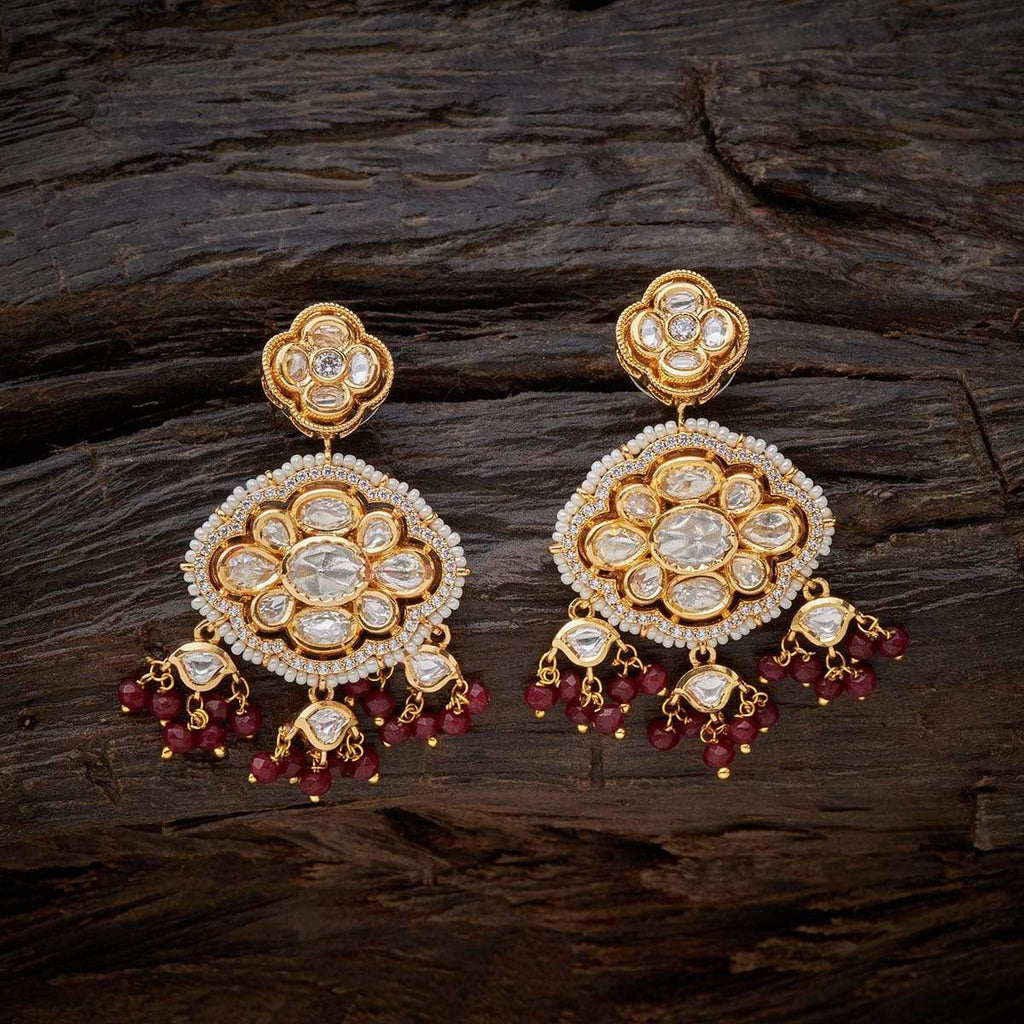 Kushal's Fashion Jewellery Kundan Earring 139218