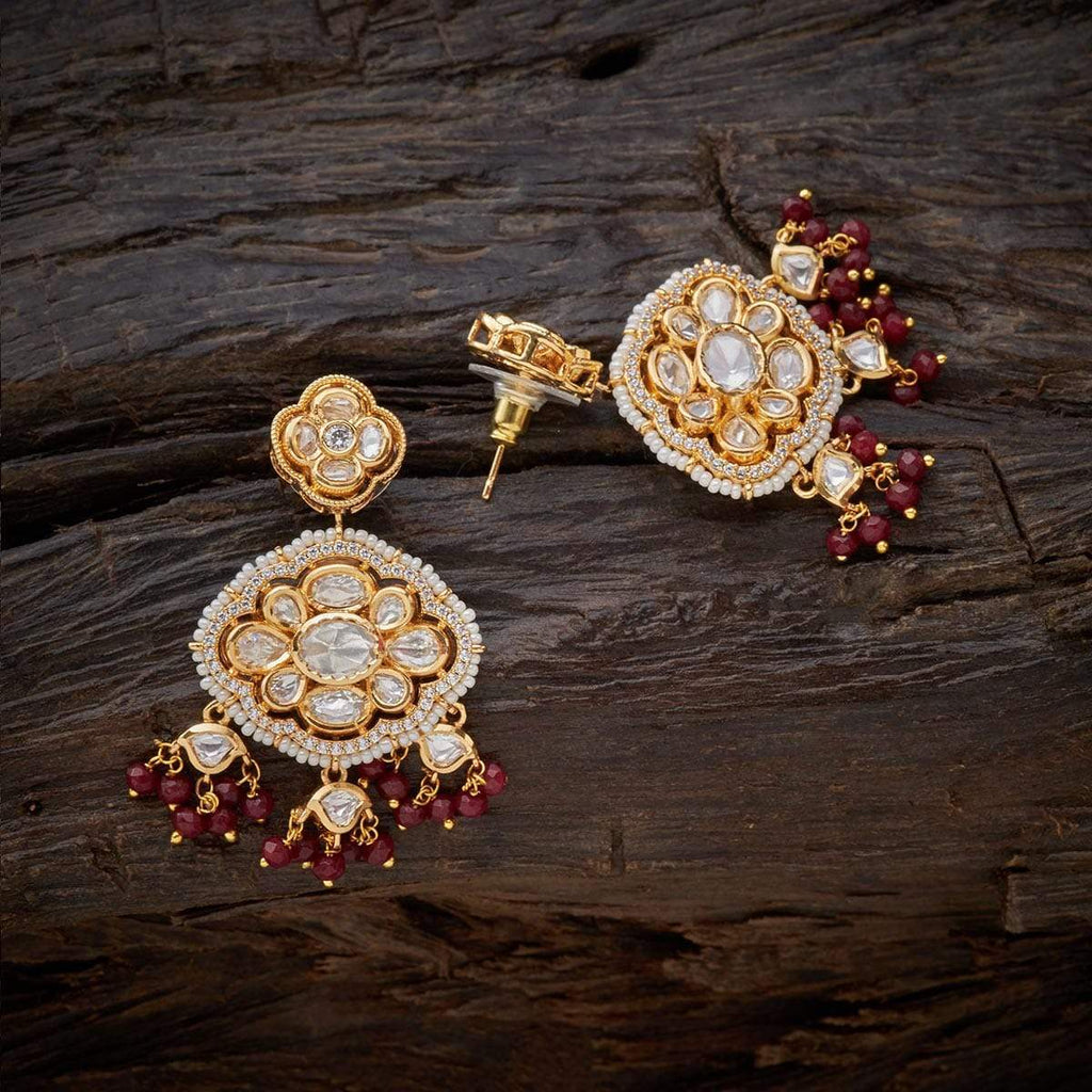 Kushal's Fashion Jewellery Kundan Earring 139218