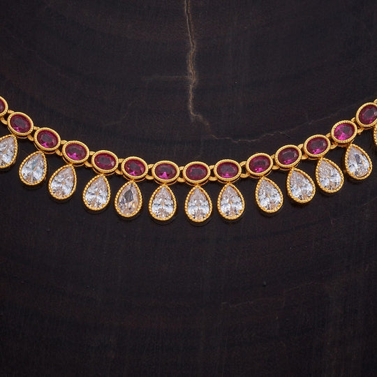 Silver Zircon Necklace 92.5 Silver Zircon Necklace 153433