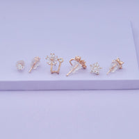 Trendy Zircon Earring Trendy Earring 156131