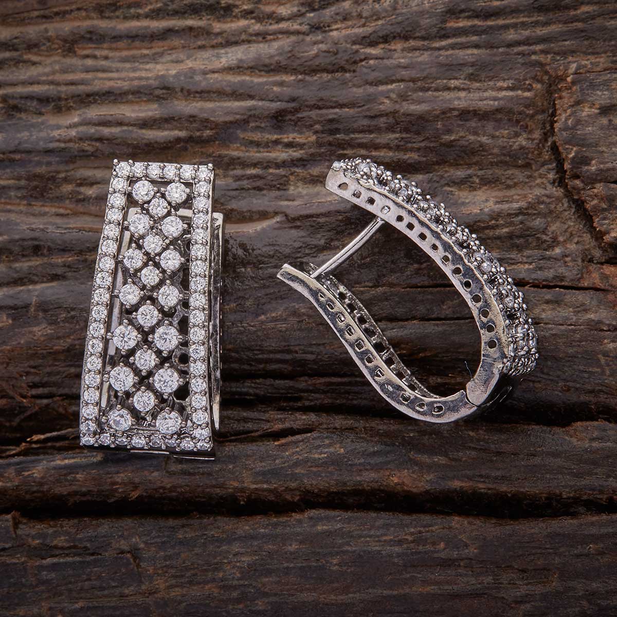 Kushal's Fashion Jewellery Zircon Earring 136313