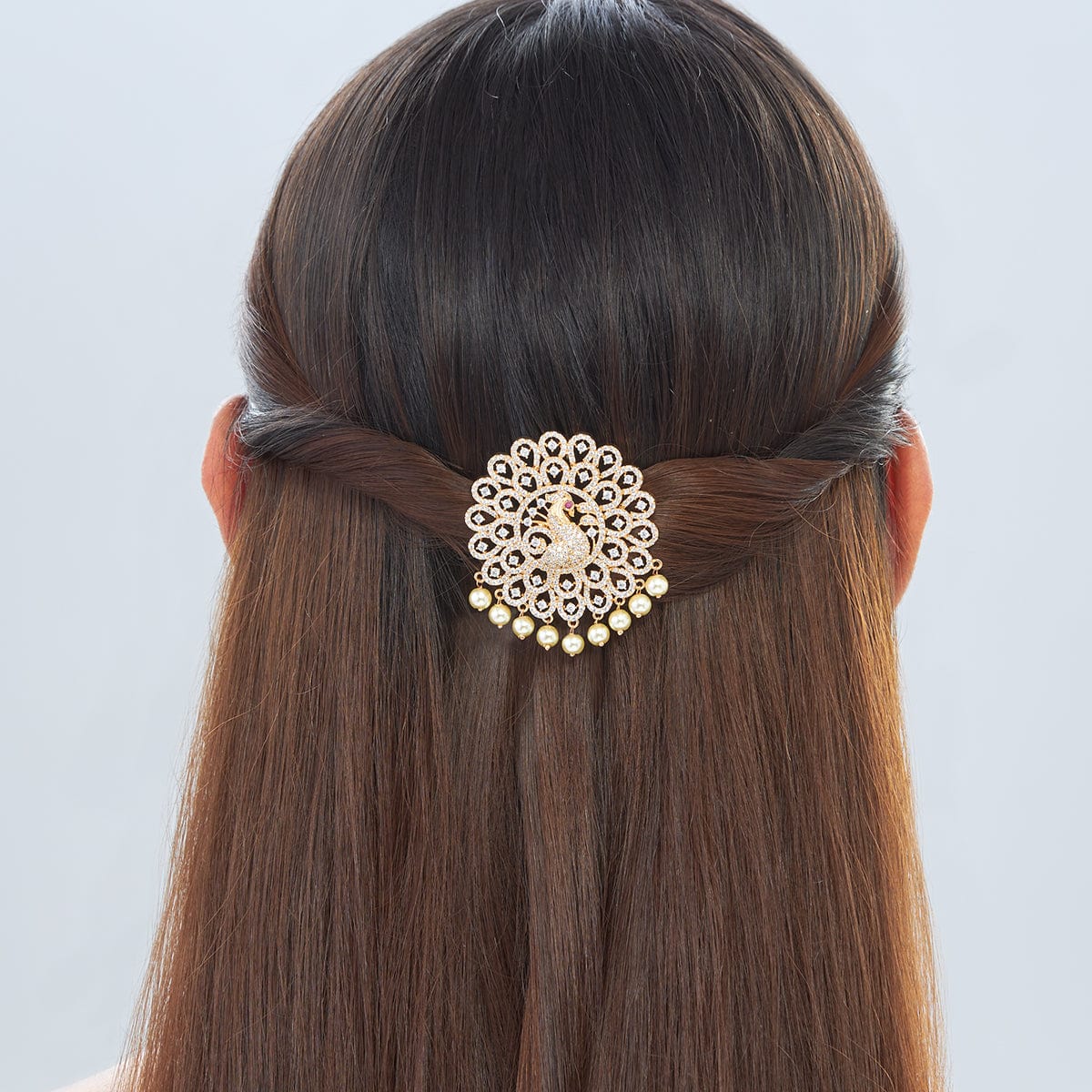 Zircon Hair Brooch 145206 - Main Image